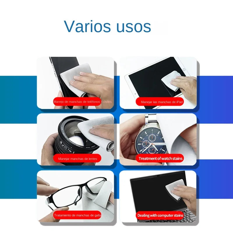 Pano de Polimento para Limpeza de Tela de Nano textura - Compatível com Apple iPhone, iPad, MacBook e Apple Watch,